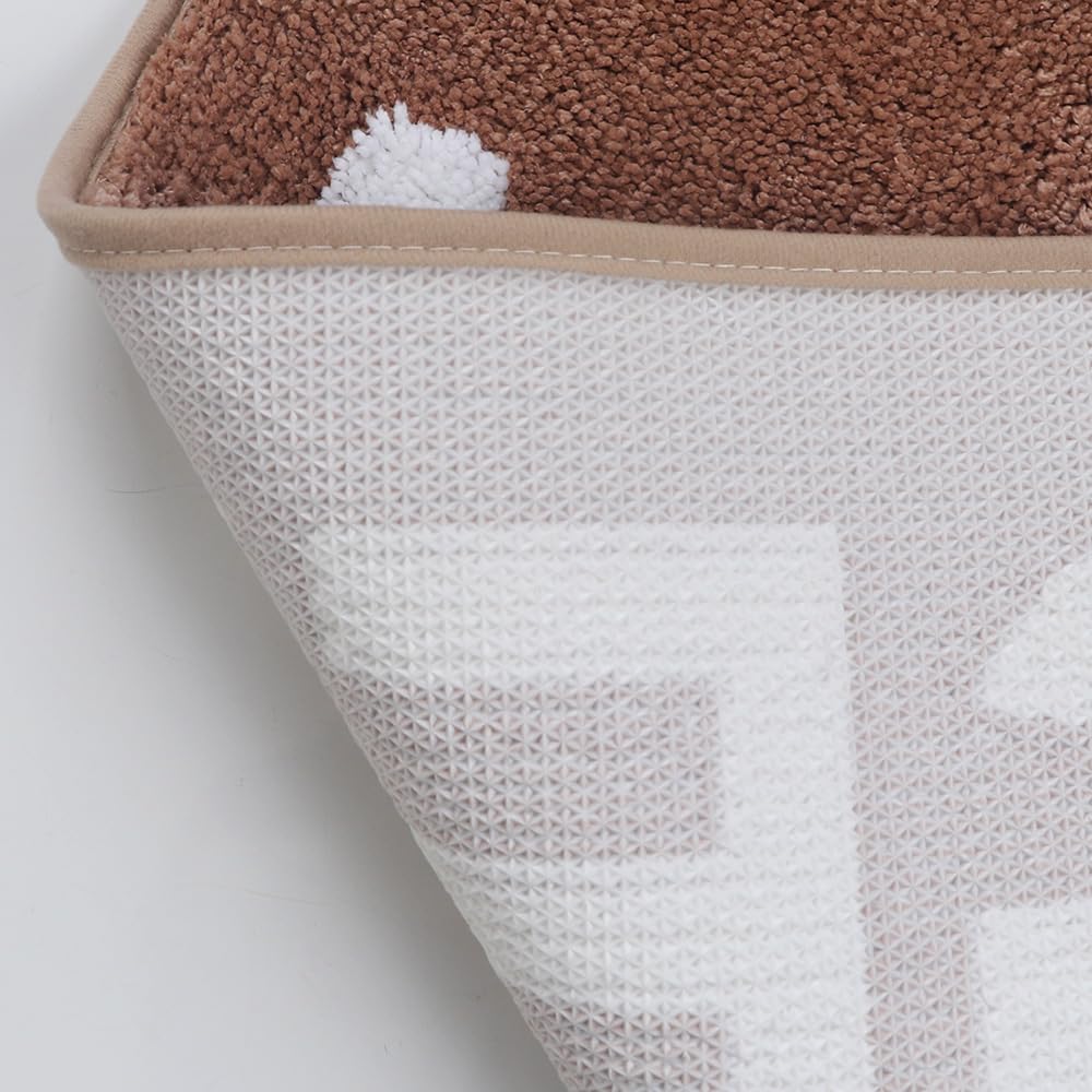 Zeeinx Get Naked Bath Mat Cute Bathroom Rugs Non Slip Microfiber Bath Rugs Funny Bathroom Decor Machine Washable Coffee Bath Mat